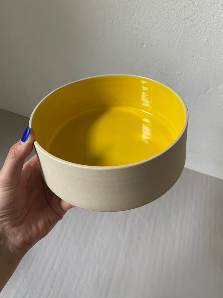 handgedrehter Hundenapf/Dogbowl personalisierbar M