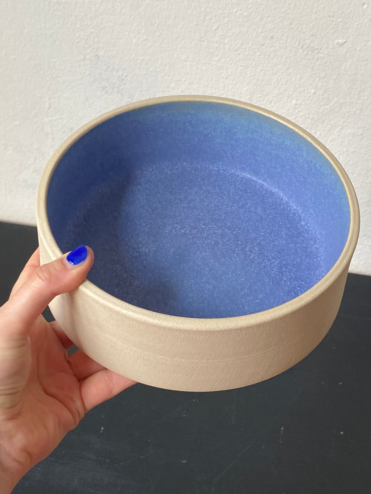handgedrehter Hundenapf/Dogbowl personalisierbar M