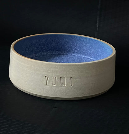 handgedrehter Hundenapf/Dogbowl personalisierbar M